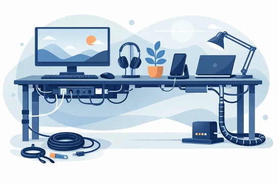 Cable Management Solutions for Desk Setups
