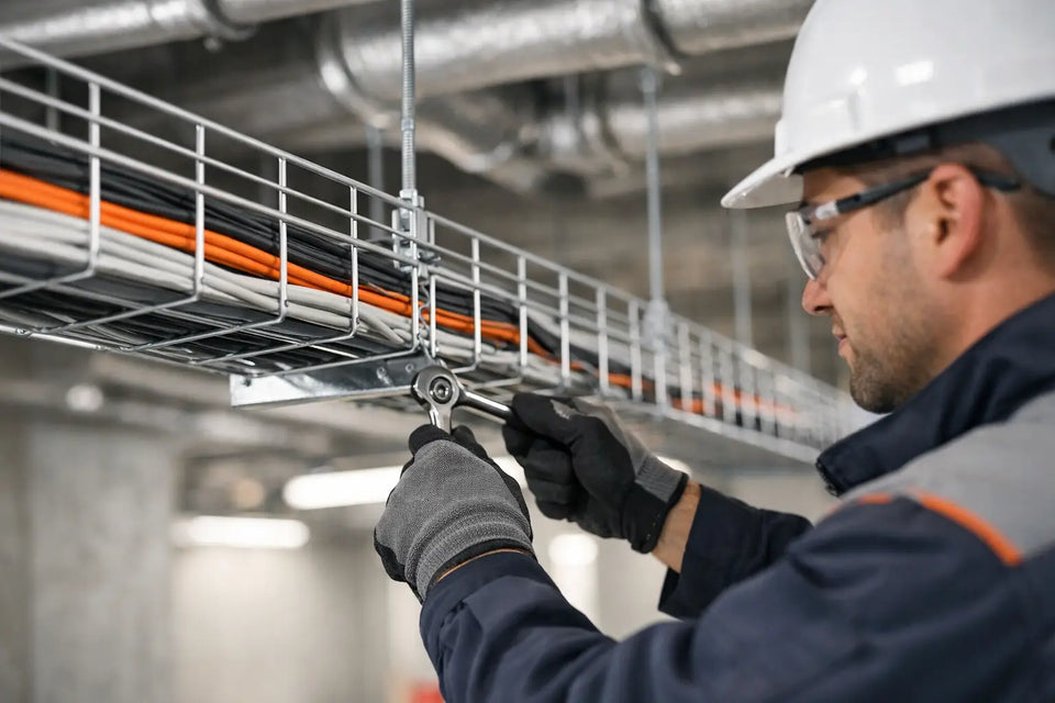 How to Install Cable Tray for a Clean Cable Run