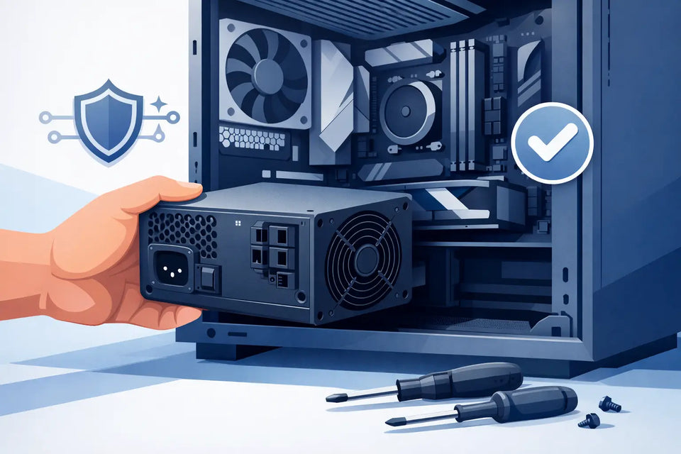 How to Mount Power Supplies in Clean Builds