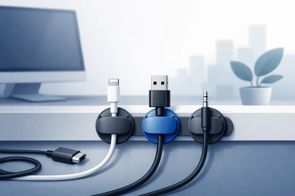 Magnetic Cable Holders That Stay Put