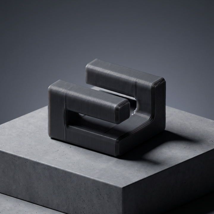 Cable Mag Black Magnetic cable mount