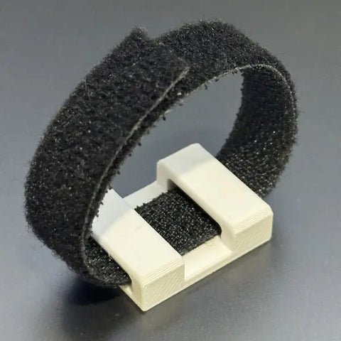 White Velcro Mount with Velcro
