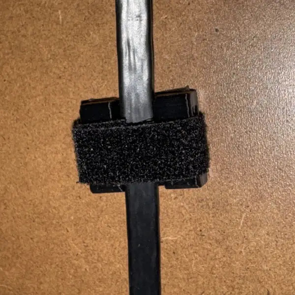 Installed Black Velcro Mount