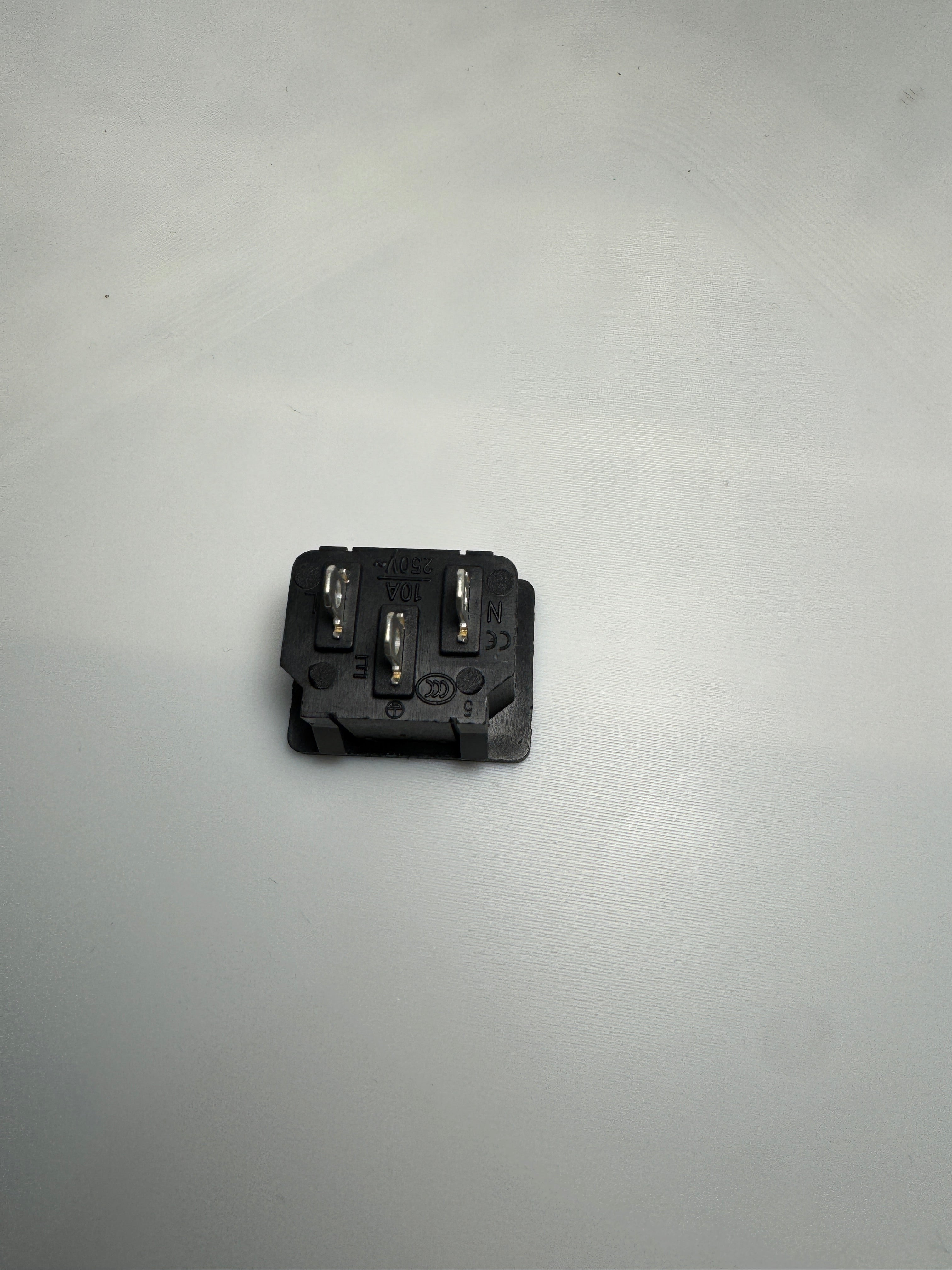 IEC C14 Power Socket - Press Fit Panel Mount