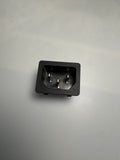 IEC C14 Power Socket - Press Fit Panel Mount