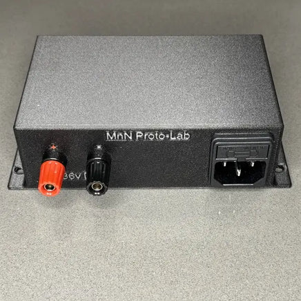Meanwell Power supply cover end cap - Black LRS-600